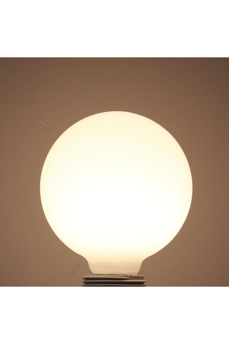 G95 Natural Light Milky LED Light Bulbs E27 AC 220V 110V G80 G95 Edison LED Lamp Glass Bulb Dining L